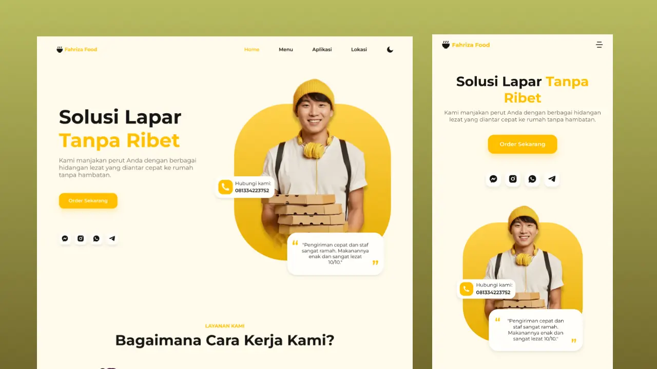 Food Delivery Website